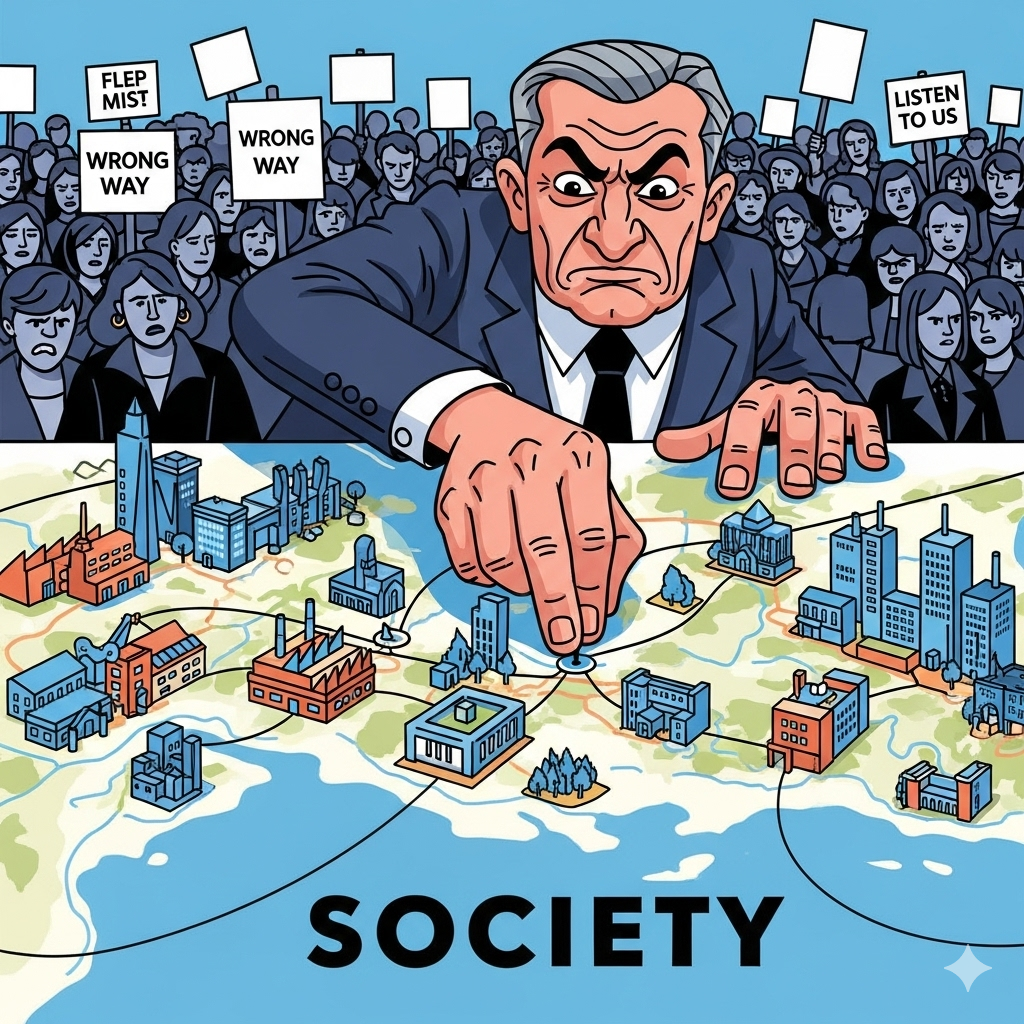 Salah Garuk Pemerintah Hadapi Gelombang Demo Rakyat