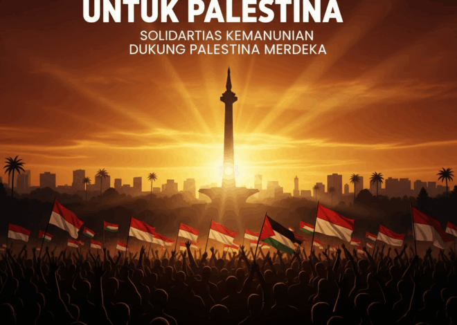 Jakarta : Aksi Solidaritas Palestina Pasca Gencatan Senjata