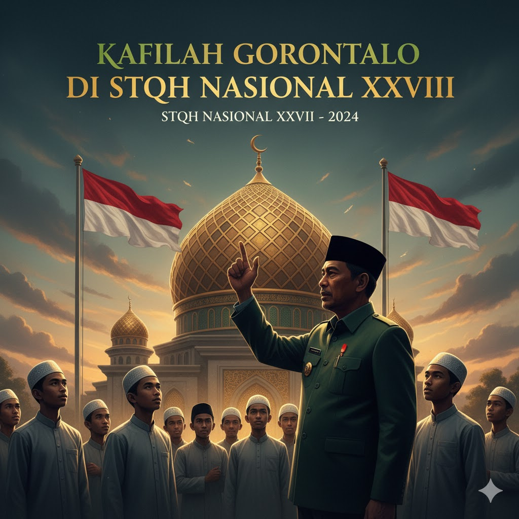 Gubernur Gorontalo Motivasi kafilah gorontalo stqh Nasional XXVIII